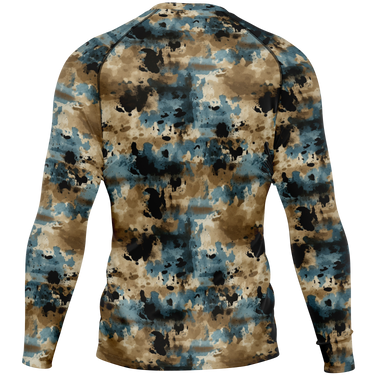 Chokefish™ Long Sleeve Rashguard Acid-Wash Men's Shirt-012